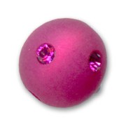 Perle ronde strass Polaris 10 mm Fuchsia x1|raw }}