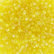 Miyuki Delica 11/0 DB0171 - Transparent Yellow AB x8g