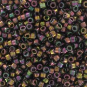 Miyuki Delica 11/0 DB0127 - Forest Green Rainbow Gold Luster x8g