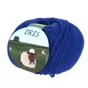 Laine Iris n°808 - Bleu Royal - x100g