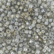 Miyuki Delica 11/0 DB0114 - Transparent Silver Gray Gold Luster x8g|raw }}