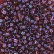 Miyuki Delica 11/0 DB0104 - Claret Rainbow Gold Luster x8g