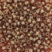 Miyuki Delica 11/0 DB0102 - Peach Topaz Gold Luster x8g