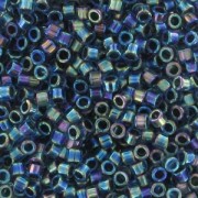 Miyuki Delica 11/0 DB0085 - Blue Lined Aqua AB x8g