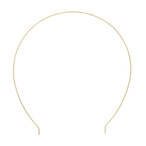 Serre-tête à customiser - Doré à l'or fin x1