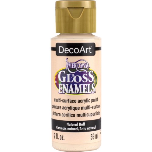 Peinture acrylique multi-surface - DecoArt Americana Gloss - Chamois Naturel x59ml