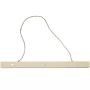 Porte affiche mural en bois aimanté 21.2 cm pour broderies, posters & tissus fins