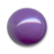 Perle ronde unie 14 mm Purple x1