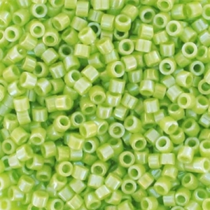 Miyuki Delica 11/0 DB0169 - Opaque Chartreuse AB x8g