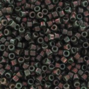 Miyuki Delica 11/0 DB0131 - Opaque Dark Olive Luster x8g