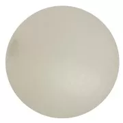 Perle ronde Polaris Dépolie 14 mm Silver Shade x1