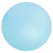 Perle ronde Polaris Dépolie 14 mm Aquamarine x1