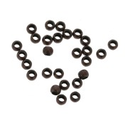 Perles à écraser en laiton 2,5mm pour la création de bijoux fantaisie Cuivré x100|raw }}