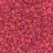 Miyuki Delica 11/0 DB0362 - Mat Opaque Red Luster x8g