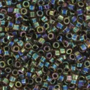 Miyuki Delica 11/0 DB0089 - Blue Lined Light Topaz AB x8g