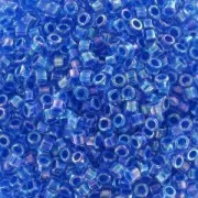 Miyuki Delica 11/0 DB0077 - Blue Lined Crystal AB x8g