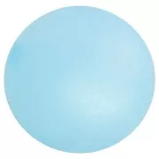 Perle ronde Polaris Dépolie 12 mm Aquamarine x1