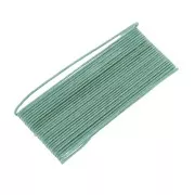 Fil de jade / Fil nylon tressé 0.8 mm Vert d'eau x2.90 m