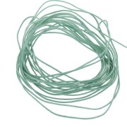 Fil de jade / Fil nylon tressé 0.8 mm Vert d'eau x2.90 m