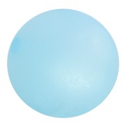 Perle ronde Polaris Dépolie 10 mm Aquamarine x1