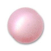 Perle ronde Polaris Dépolie 8 mm Light Rose x1