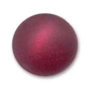 Perle ronde Polaris Dépolie 8 mm Burgundy x1