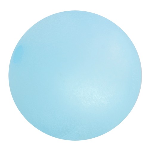 Perle ronde Polaris Dépolie 8 mm Aquamarine x1