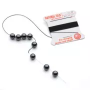 Fil de soie 0.65 Beige x2m