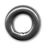 Anneau en céramique 24 mm Gunmetal satiné