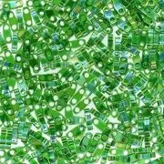 Miyuki Quarter Tila Beads 5x1.2x1.9 mm QTL-179 -  Transparent Green AB x10g