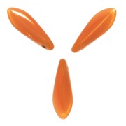 Dagues en verre 5x16 mm Orange Moonlight x50