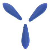 Dagues en verre 5x16 mm Opaque Sapphire x50|raw }}