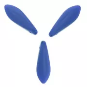 Dagues en verre 5x16 mm Opaque Sapphire x50