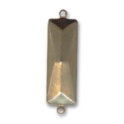 Serti à coller PureCrystal 4547 24x8 mm bronze 2 anneaux