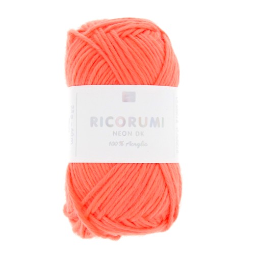 Acrylique Ricorumi par Rico Design pour Amigurumi - Neon Orange 001 x 25g