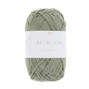 Coton Ricorumi par Rico Design pour Amigurumi - Vert Marais 076 x 25g