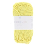 Coton Ricorumi par Rico Design pour Amigurumi - Jaune Pastel 062 x 25g