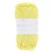 Coton Ricorumi par Rico Design pour Amigurumi - Jaune Pastel 062 x 25g
