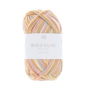Coton Ricorumi Print par Rico Design pour Amigurumi - Rose et Jaune 001 x25g|raw }}