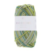 Coton Ricorumi Print par Rico Design pour Amigurumi - Vert Mix 005 x25g|raw }}