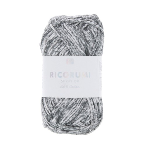 Coton Ricorumi Spray par Rico Design pour Amigurumi - Gris 010 x25g