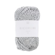 Laine Lamé Ricorumi par Rico Design pour Amigurumi - Argenté 001 x10g
