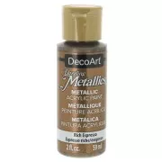 Peinture acrylique métallique - DecoArt Dazzling Metallics - Rich Espresso x59 ml