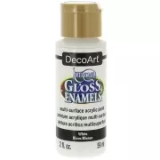 Peinture acrylique multi-surfaces - DecoArt Americana Gloss - Blanc x59ml