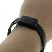 Fermoir aimanté interchangeable Hiilos 11 mm pour création de bijoux - Rose x1