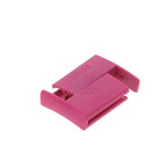 Fermoir aimanté interchangeable Hiilos 22 mm pour création de bijoux - Rose x1