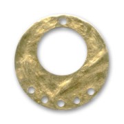 Intercalaire rond 5 rangs 40 mm bronze x1