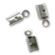 Pince lacet rond 3 mm argenté vieilli x6|raw }}