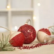 Assortiment de mini billes en verre de 0.6 à 3 mm - Nacre x3