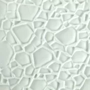 Plaque de texture 20.5x13.5 cm pour pâte polymère - Motif Mosaïque x1